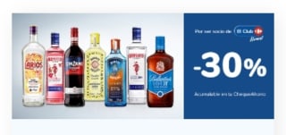 -30% Acumulación en estos Alcoholes desde Carrefour.