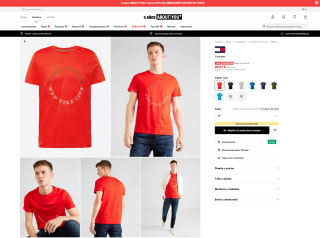 Camiseta TOMMY HILFIGER Hombre a tan solo 28,41€ en Aboutyou