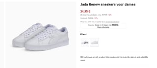 PUMA Sneakers in leer Jada voor €34,95 bij Puma