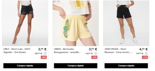 Sujetadores y braguitas de marca desde solo 0,99€ y ropa desde 1,99€