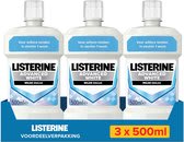 3 flessen Listerine® Total Care Teeth Protection Mondspoeling 500 ML voor €9,58 met Bol select