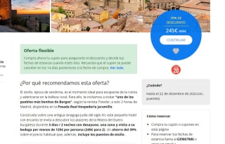 Escapada Posada Real Hospedería Jaramillo 2 noches y cena para 2 desde 245€