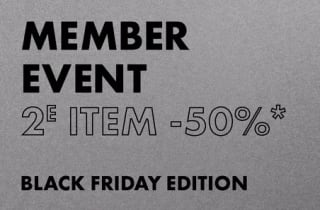 50% korting op elk 2e item bij WE