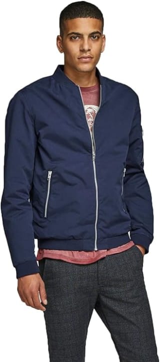 Jack & Jones Plus Size Bomber jacket voor €24,75 bij Amazon