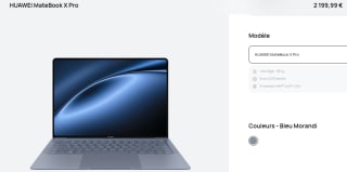 PC Portable 14.2 MateBook X Pro à 2.199,99€