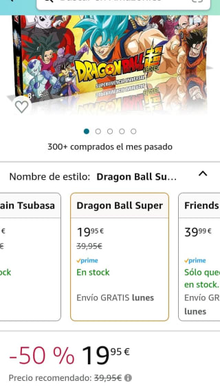 Monopoly Dragon Ball Super por 19,95€.