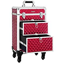 SONGMICS make-up trolley 34 x 27 x 57cm bij Amazon.nl