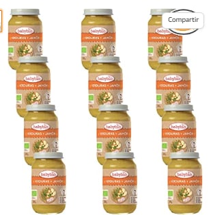 Babybio Potitos menu de Dia Bio - pack 12 a 15,33€