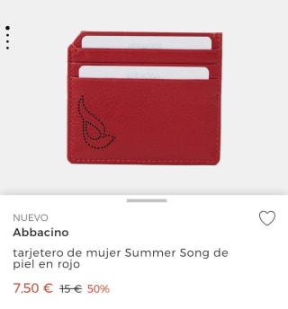 Recopilación de Monederos y Tarjeteros para nosotras desde el Corte Inglés.
