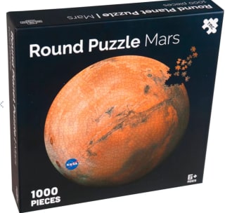 Ronde puzzels (Aarde, Maan, Mars) 1000 stukjes voor €3,99 bij Kruidvat