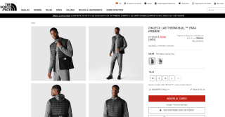 Chaleco Lab Thermoball™ para hombre de lamarca North Face por 60€