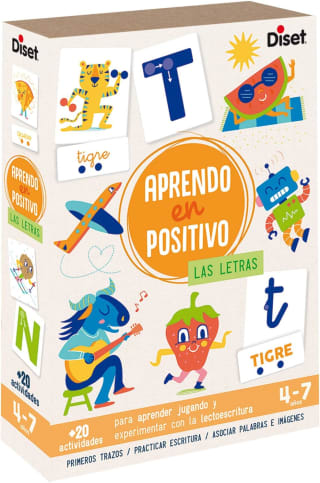 Juego Diset Aprendo en positivo Las Letras por 7,89€