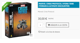 Marvel Crisis Protocol: Hydra Tank & Ultimate Encounter por 30€