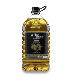 Aceite de Oliva Virgen Extra La Flor De Malaga 5Litros Garantizado Recién Enlatado a solo 20,65€