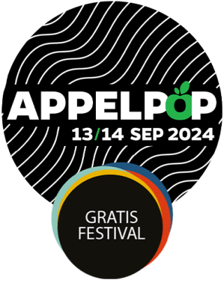 Gratis Festival Appelpop op vrijdag 13 en zaterdag 14 september op de Waalkade in Tiel