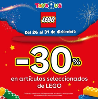 -30% de Descuento en Lego desde ToysRus.