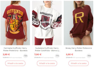 Recopilación ropa Disney, Harry Potter, Stars Wars y mas desde solo 2,99€