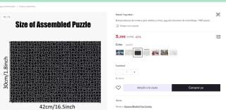 Recopilación uzzles de 1000 piezas por tan sólo 5,39€