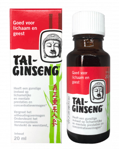 Gratis fles Tai-Ginseng aan te vragen bij Emonta