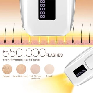 Depiladora láser 550000 Dispositivo de depilación Flash por 42€