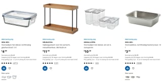20% IKEA Family korting op alle voedselopbergers