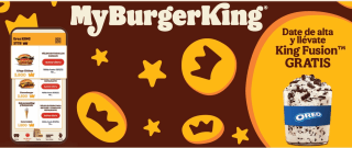 King fusion gratis en Burguer kung