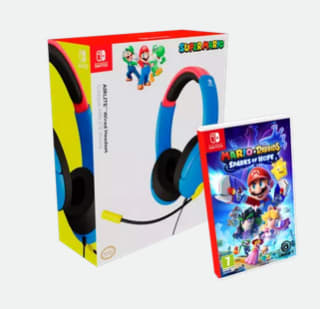 Mario + Rabbids Chispas de Esperanza + Auriculares Gaming Airlite Mario con cable a solo 69,95€