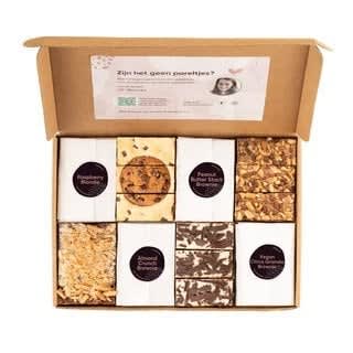 Code voor 15% korting op het hele assortiment van The Brownie Box