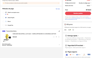 Karcher Hidrolimpiadora K2 Universal Edition por 47,51€