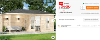 Abri de jardin pentagonal Liwa de 17.88 m² à 3.449€