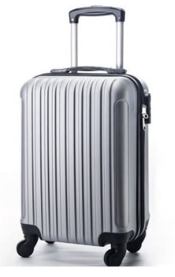 Maleta De Viaje Para Cabina Color Gris Linea por $17.490