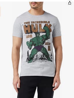 Camiseta Marvel Hulk Rage para Hombre desde 7,23€
