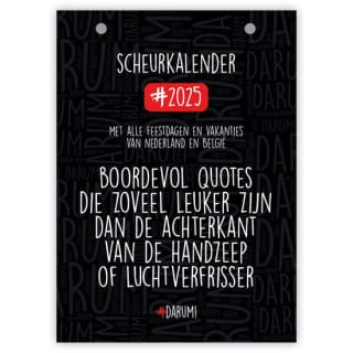#DARUM! - Scheurkalender 2025 voor €5,99 bij Bol