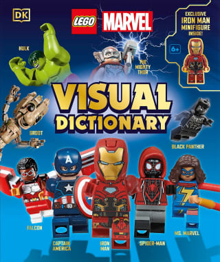 Lego Marvel 2023 Visual Dictionary met exclusieve Iron Man Mark 64 Armor minifiguur voor €11,99 bij Amazon
