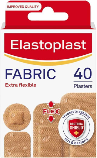 Elastoplast Extra Flexible Fabric Plaster Strips - £1.20