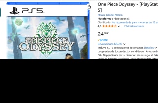 Juego One Piece Odyssey - [PlayStation 5] por 24,98€