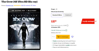 DUTCH FILM WORKS The Crow voor €12,50 bij Bol