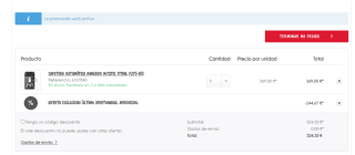 Superautomática Cafetera Melitta Avanza Mystic Titan por 321,63€