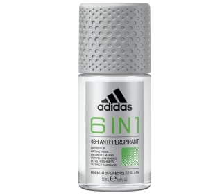 Desodorante Adidas 6 en 1 roll on 50ml por solo 1,85€
