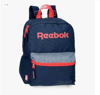 Mochila Casual Poliéster Lucia Azul, marca Reebok por 17,99€ (cuenta nueva 10,79€)
