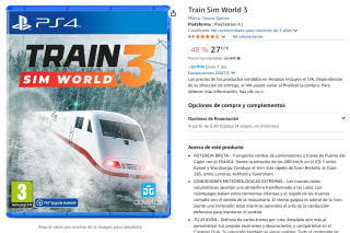 Juego PS4 Train Sim World 3 por 27,57€