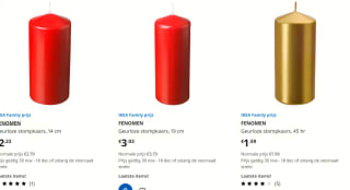 Tot 20% IKEA Family korting op eettafels en eetkamerstoelen, RIBBA fotolijsten en meer bij Ikea