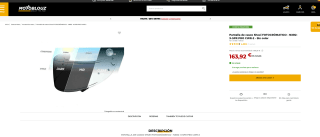 Visor fotocromático Shoei CWR-2 compatible con casco NXR2 y X-SPR PRO a solo 163,92€