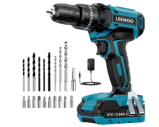 Taladro Percutor Atornillador LEEIKOO a Bateria 21V por solo 29,96€