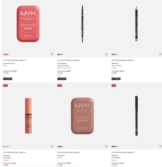 NYX Professional Makeup met 30% korting via Douglas