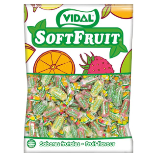 2 Kg de Caramelos Blandos Sabores Frutales Surtidos Soft Fruit Vidal, por 9.79€