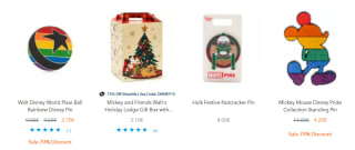 Sale tot 70% bij Disney Store en 15% korting op geselecteerde items