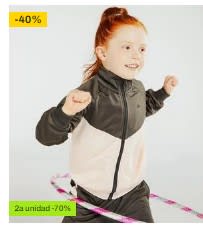 2 chándals infantiles de niña por 7,79€ en Sprinter