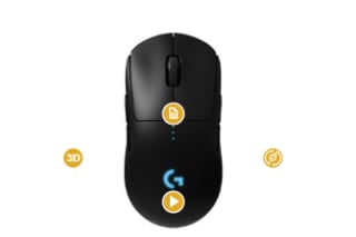 Souris gaming sans fil Wifi Logitech G Pro Noir à 114,85€