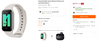 Xiaomi Redmi Smart Band 2 Pulsera de Actividad por 11,99€